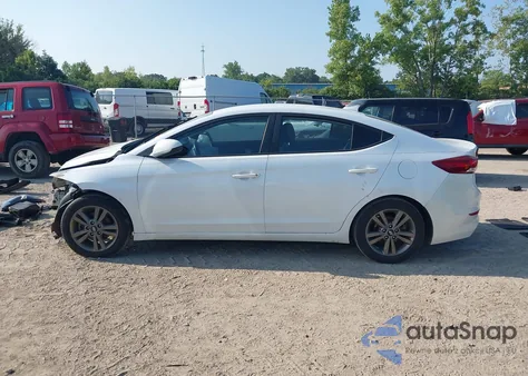 2018 Hyundai Elantra Sel from USA, damaged, VIN 5NPD84LF6JH326696